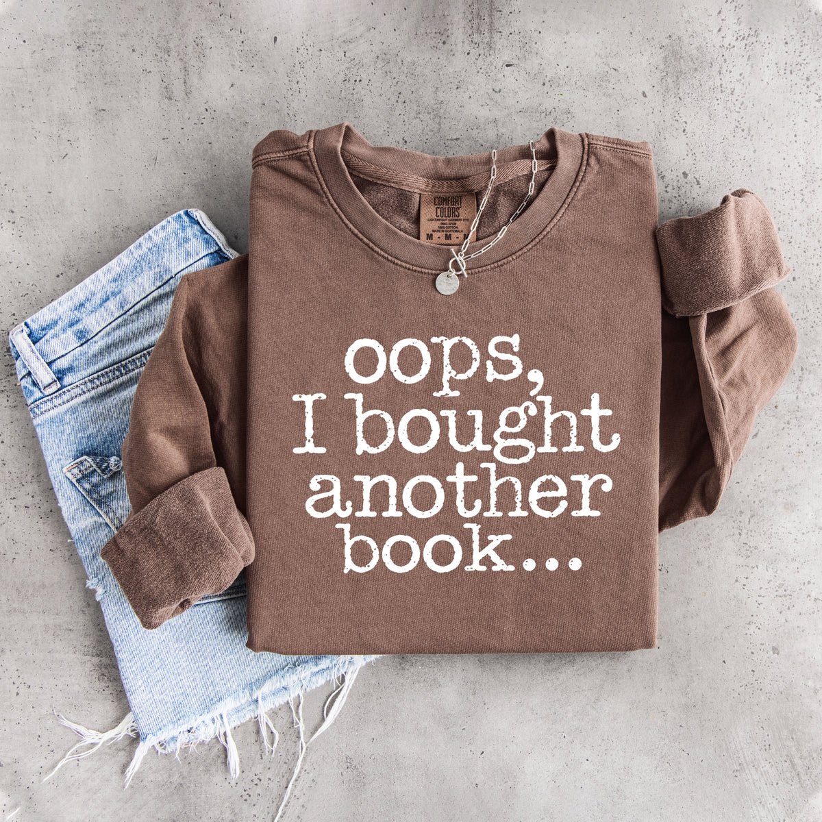 Sudadera de humor para amantes de los libros: «Vaya, he comprado otro libro...»
