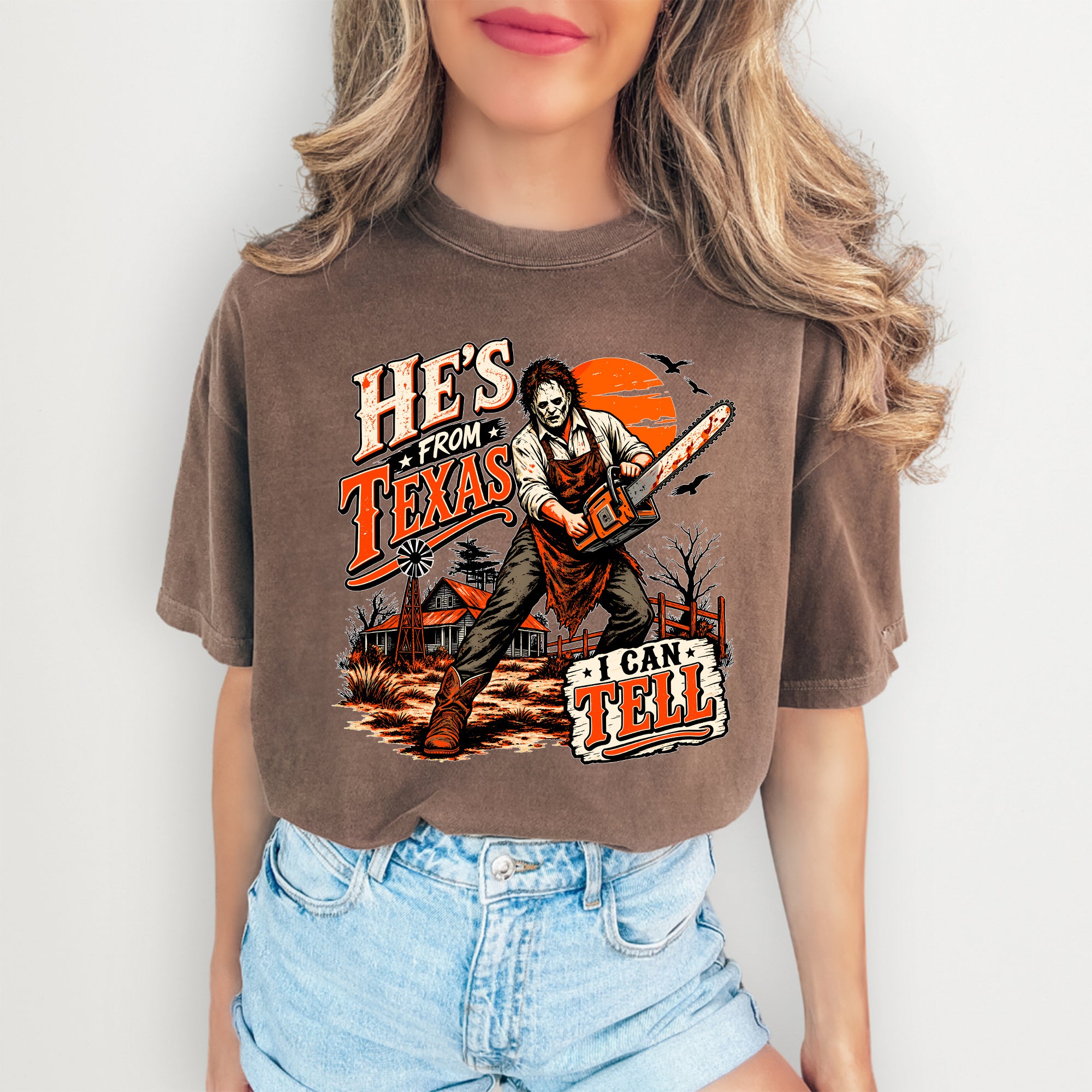 Camiseta «Él es de Texas»
