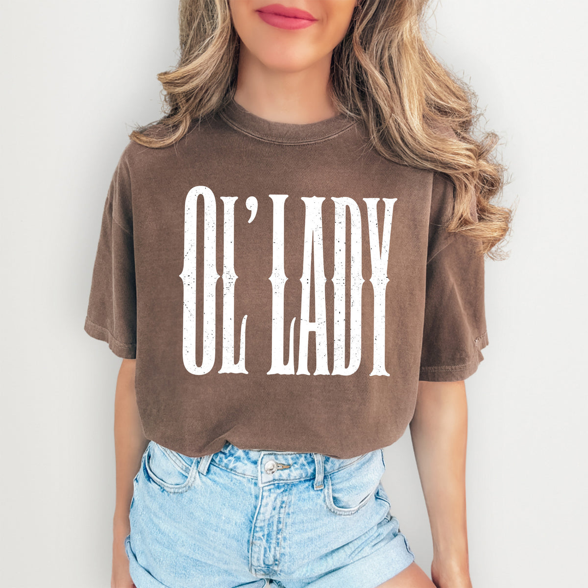 "Ol' Lady" – Sassy Country Humor Casual Shirt
