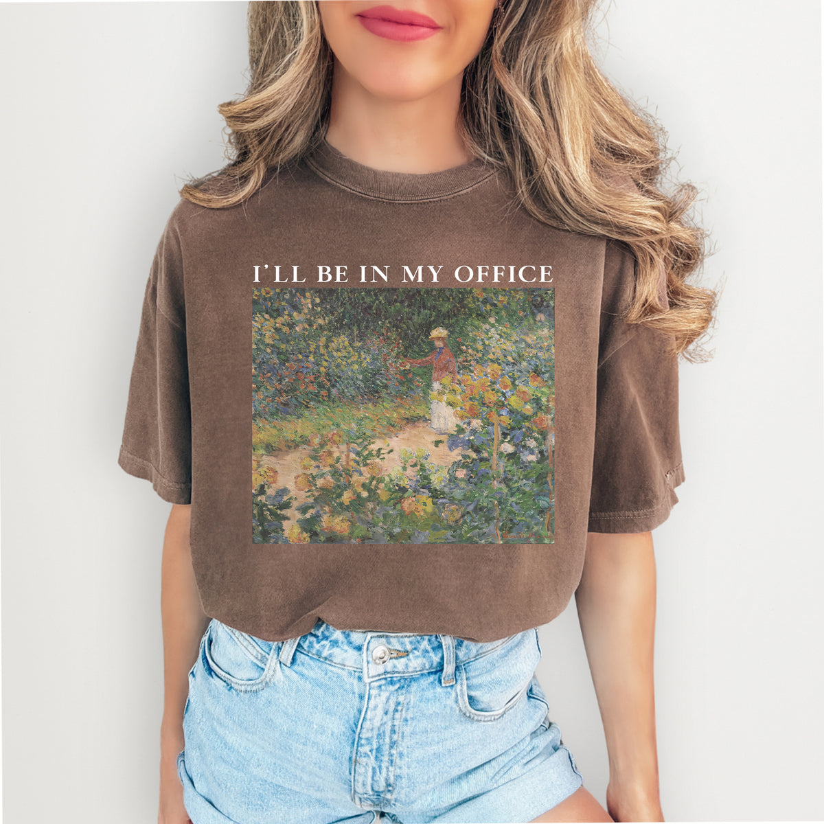 T-Shirt „I'll Be In My Office plant Lover“