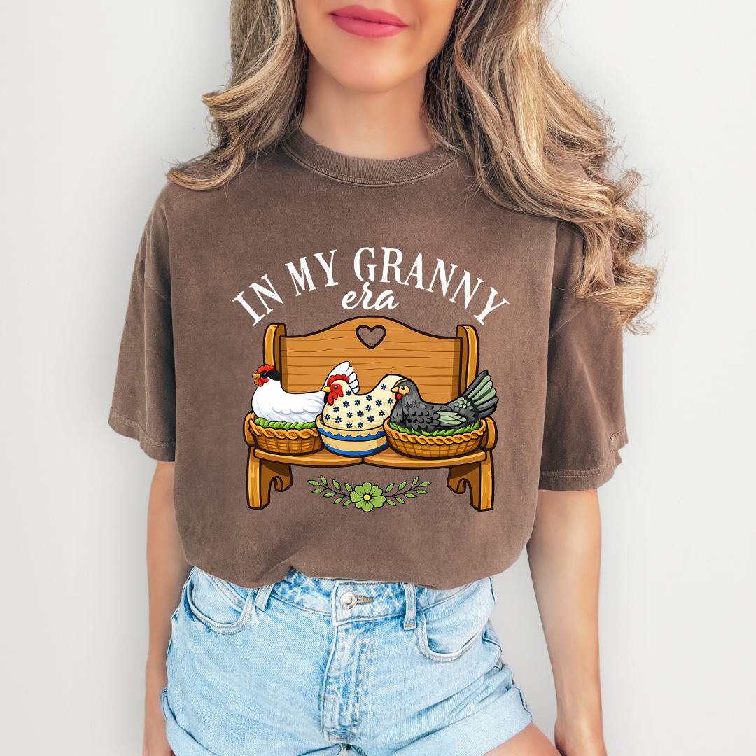 In My Granny Era Vintage Farmhouse Tee
