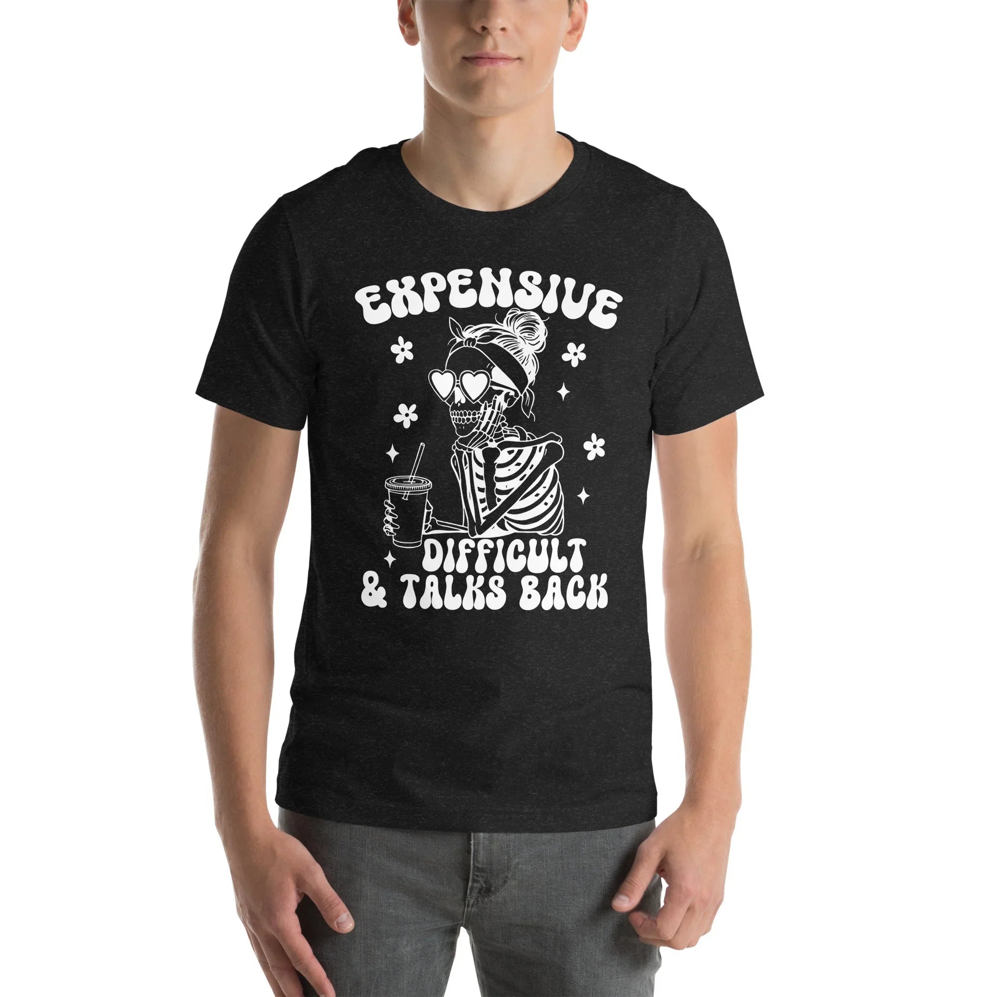 Expensive Difficult And Talks Back Tee Black Heather / S Peachy Sunday T-Shirt