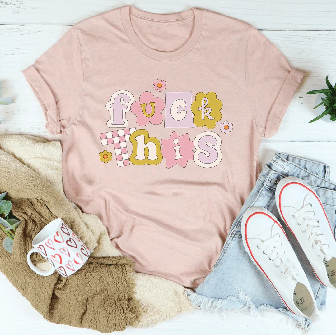 F* This Tee Heather Prism Peach / S Peachy Sunday T-Shirt