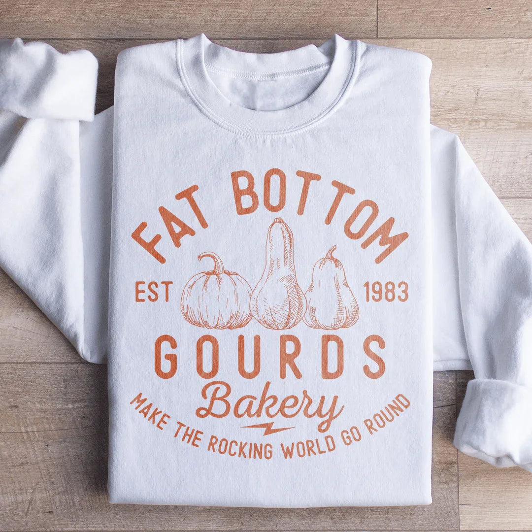 Fat Bottom Gourds Sweatshirt White / S Peachy Sunday T-Shirt