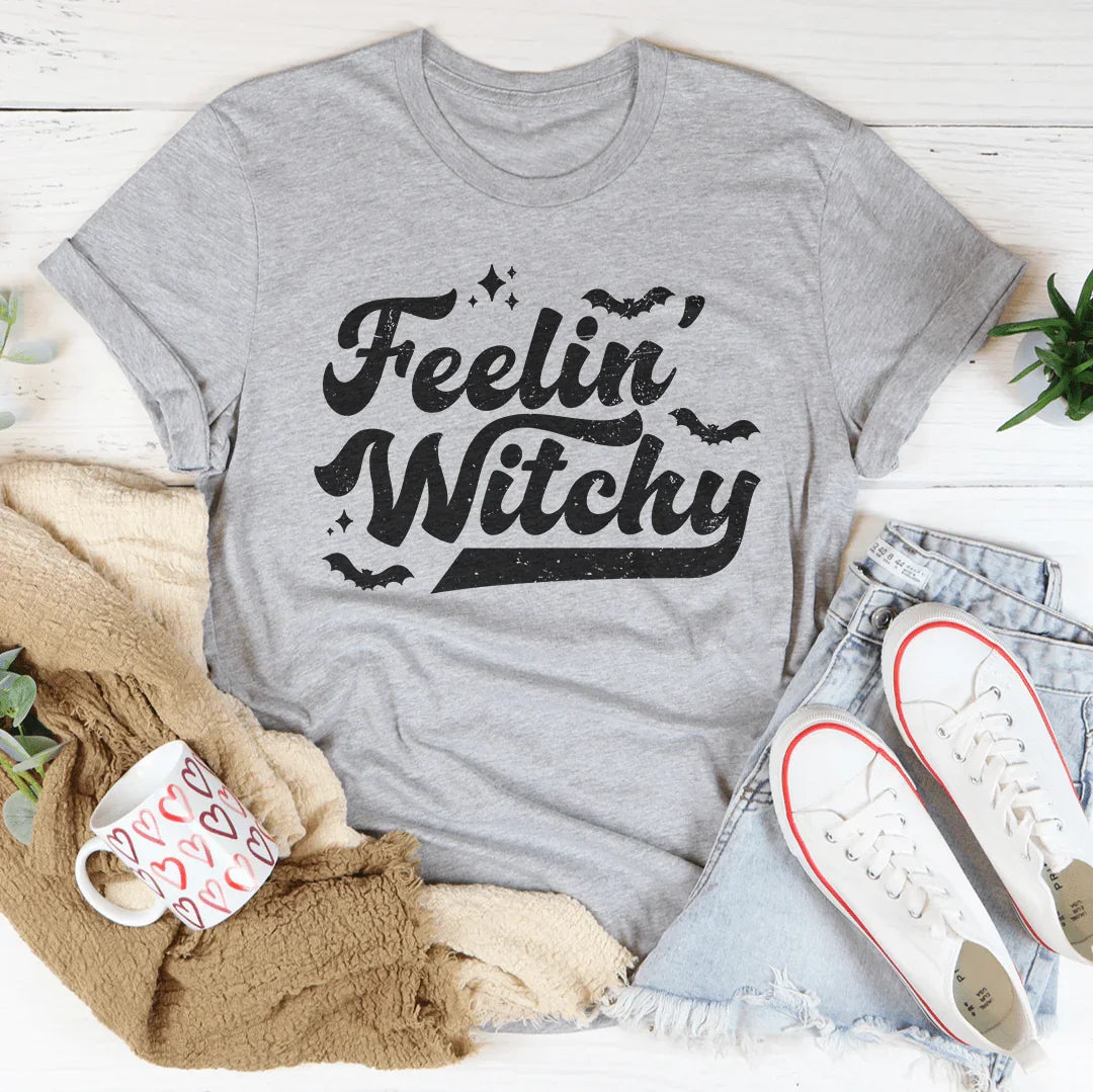 Feelin Witchy Tee Athletic Heather / S Peachy Sunday T-Shirt
