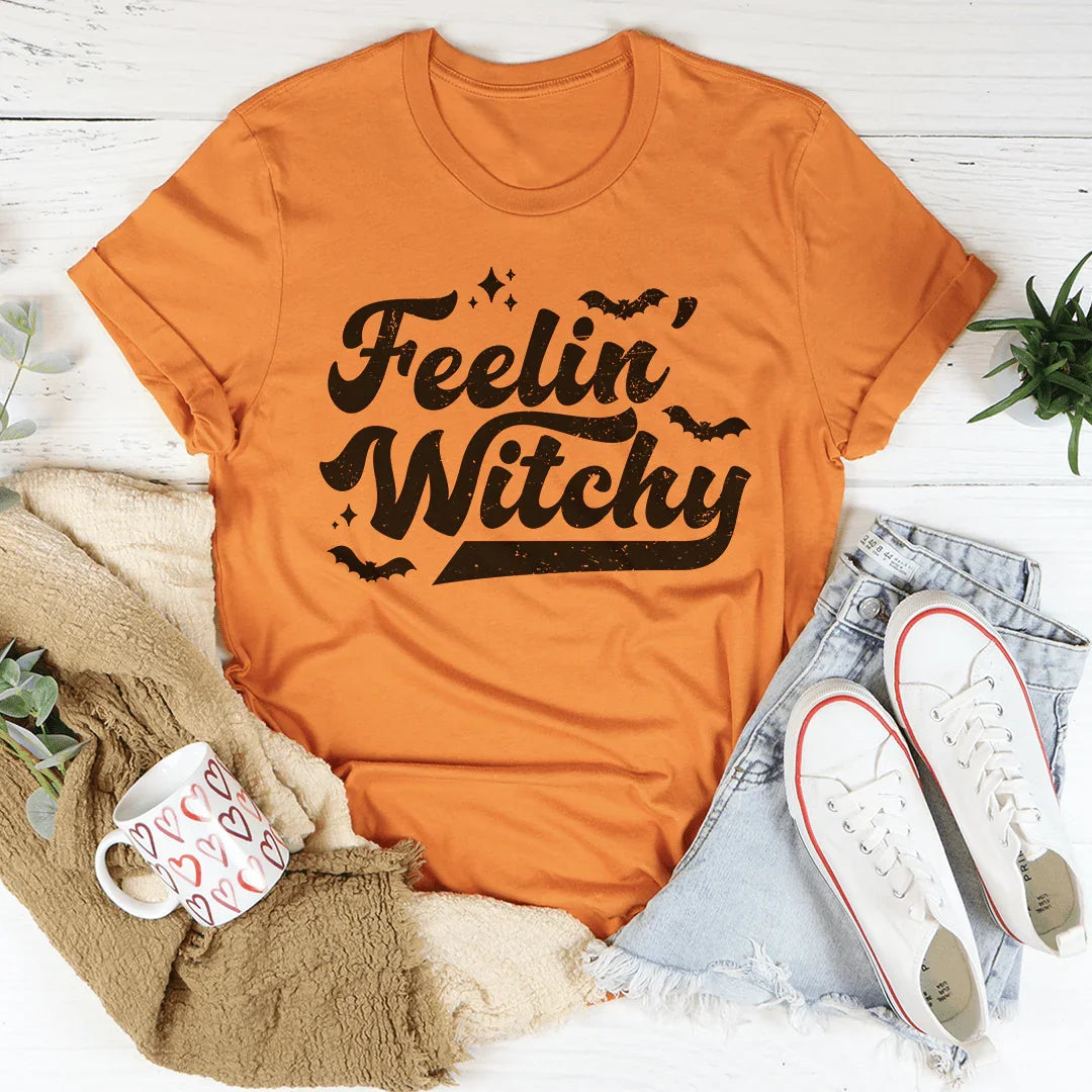 Feelin Witchy Tee Heather Orange / S Peachy Sunday T-Shirt