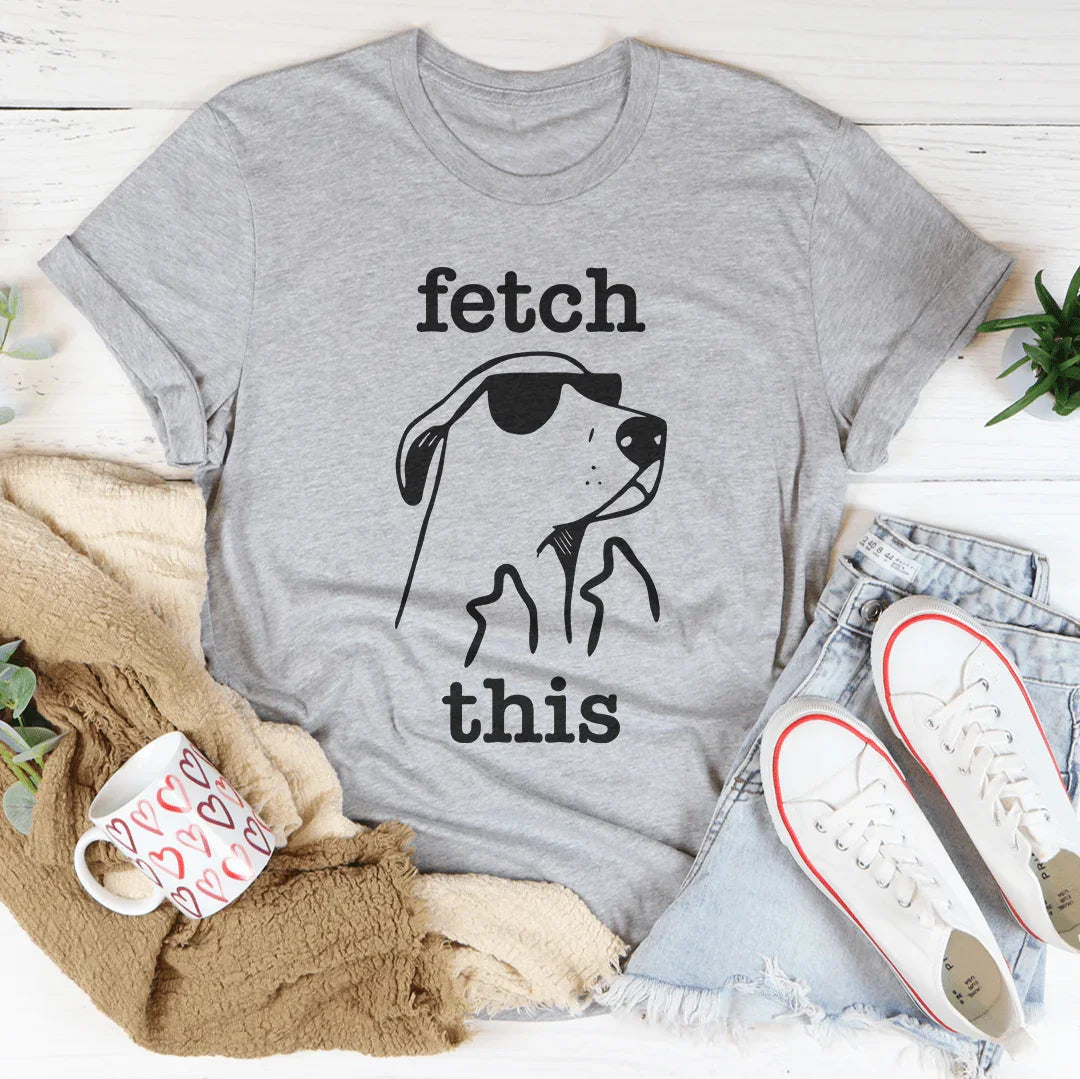 Fetch This Tee Athletic Heather / S Peachy Sunday T-Shirt