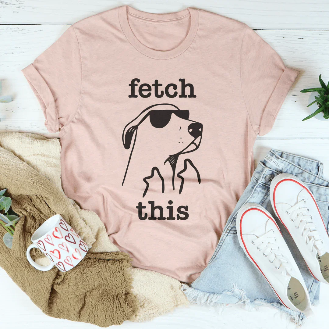 Fetch This Tee Heather Prism Peach / S Peachy Sunday T-Shirt