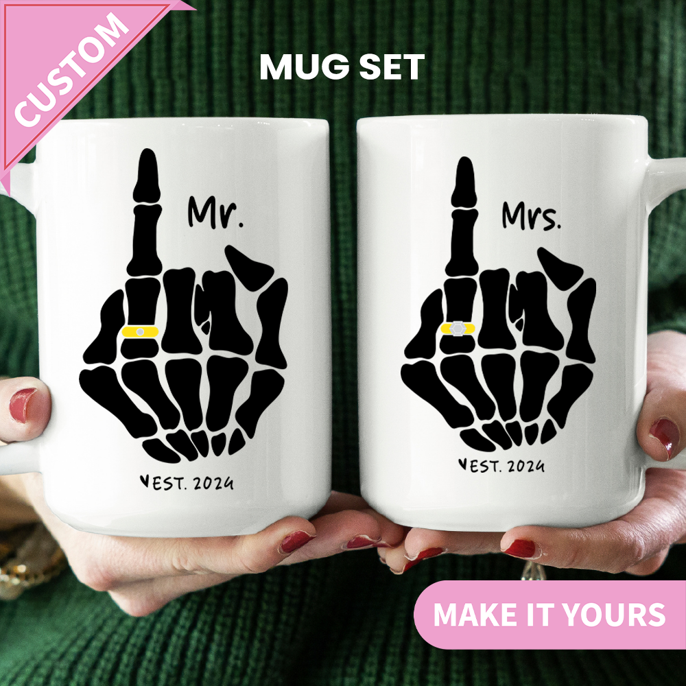 Mugs humoristiques Monsieur et Madame