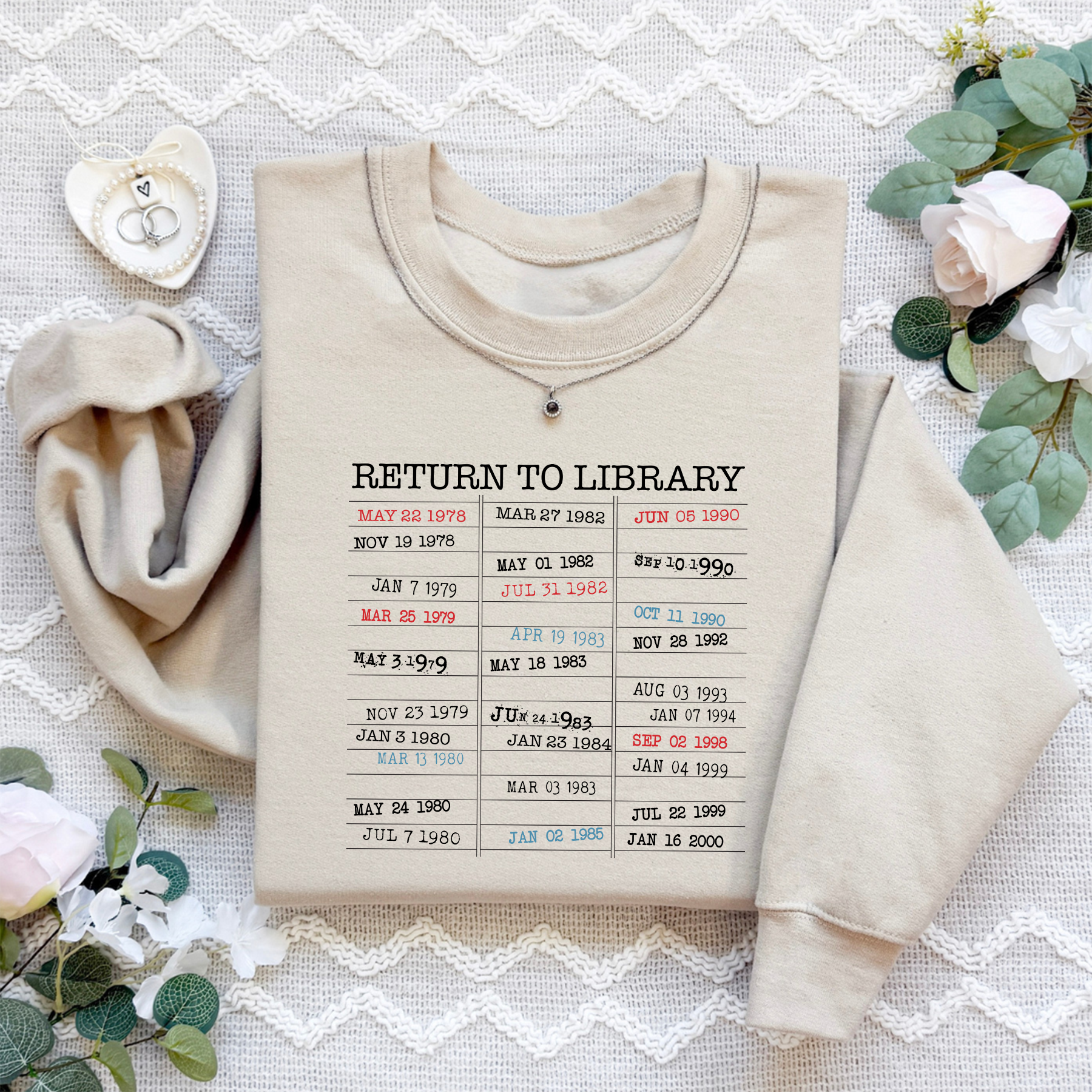 Return To Library Sweatshirt