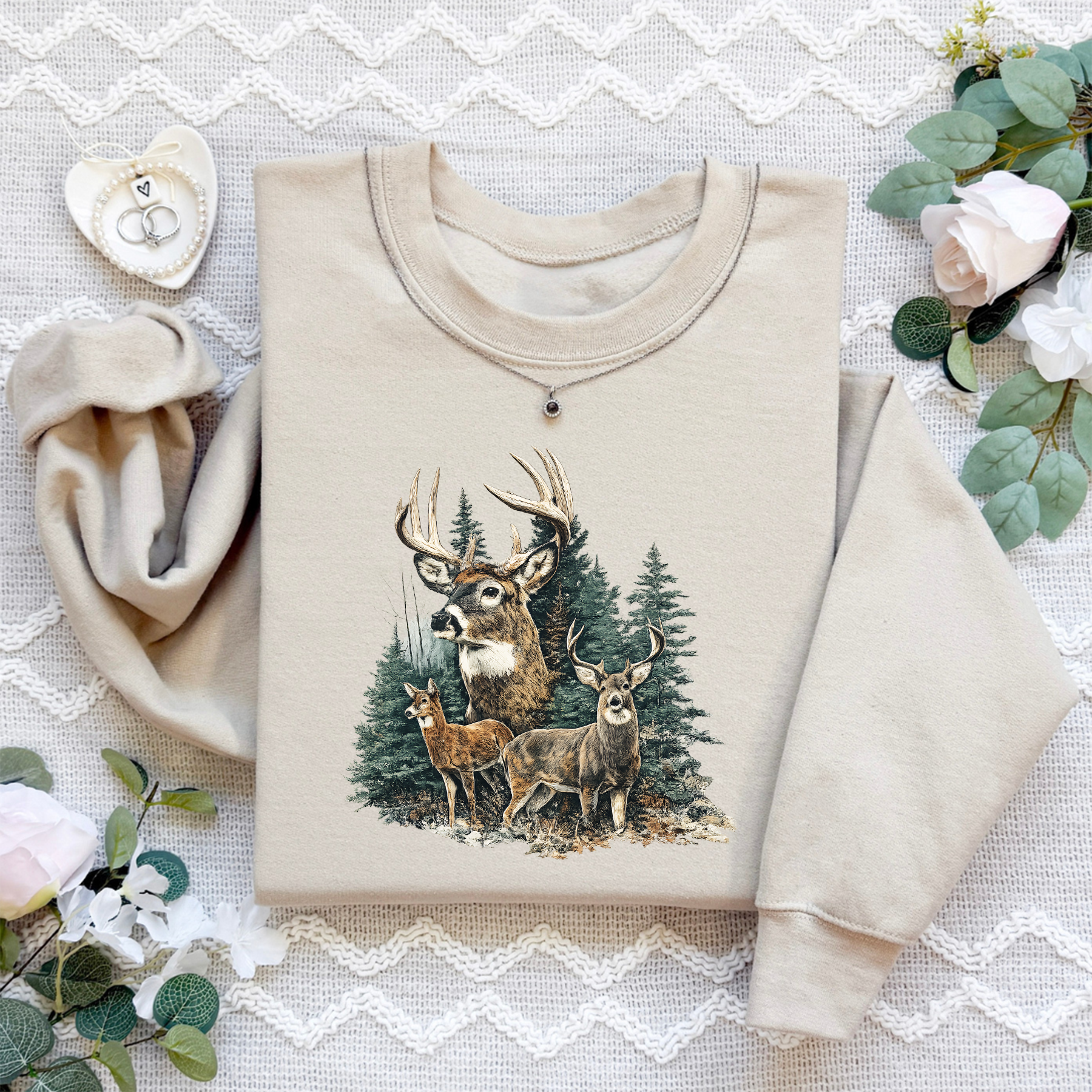 Vintage Deer Sweatshirt