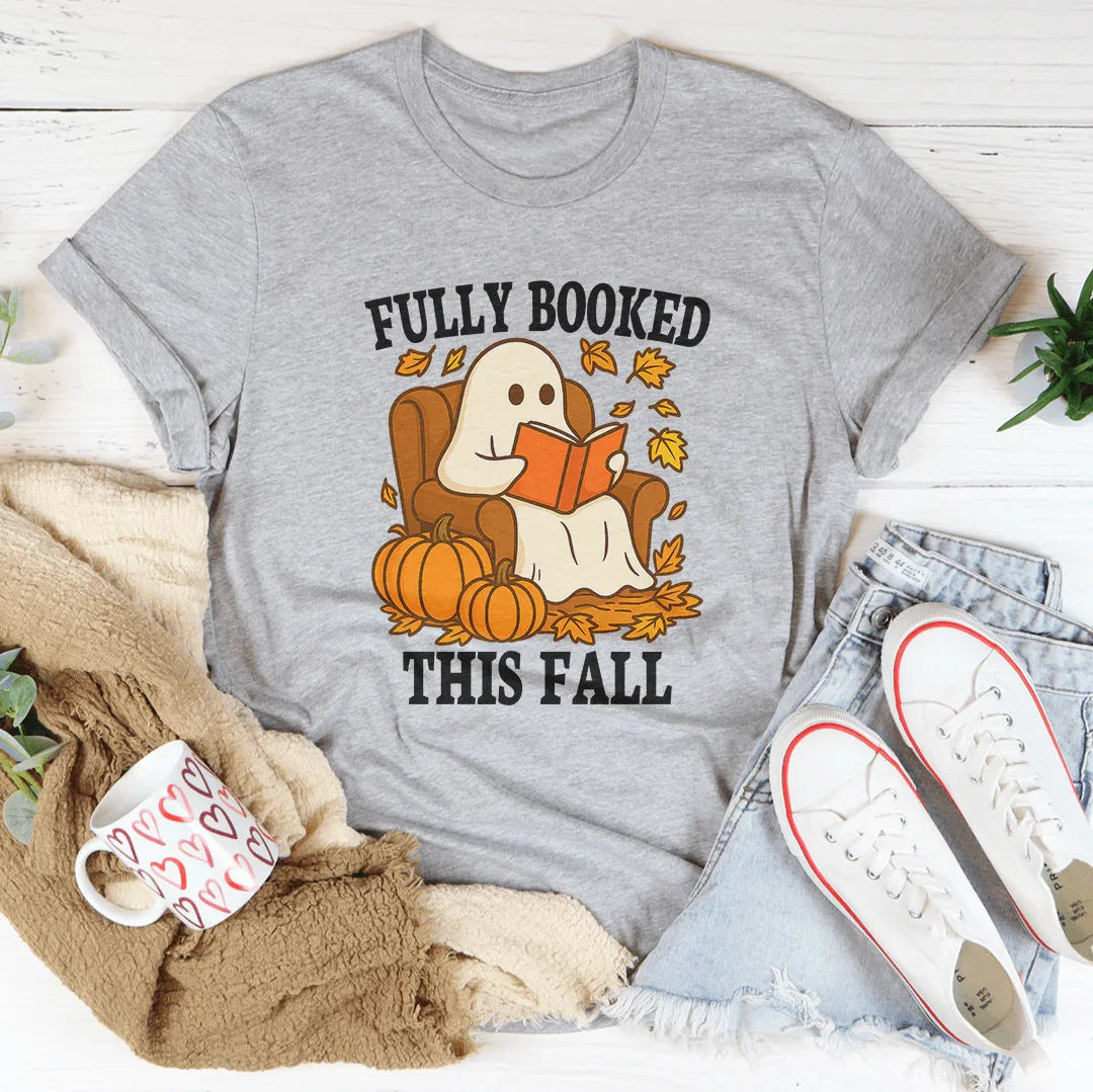 Fully Booked This Fall Tee Athletic Heather / S Peachy Sunday T-Shirt