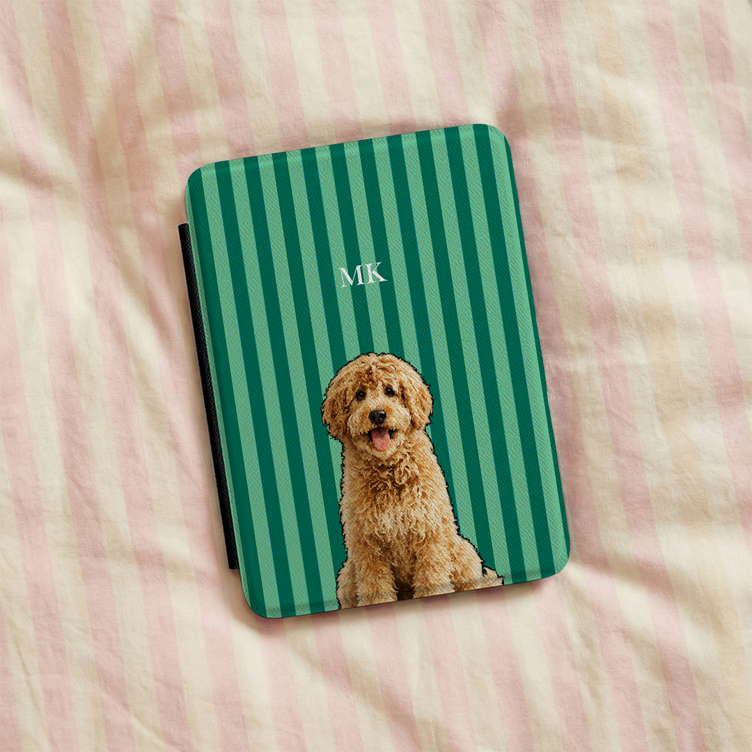 Étui Kindle personnalisé avec vos animaux de compagnie