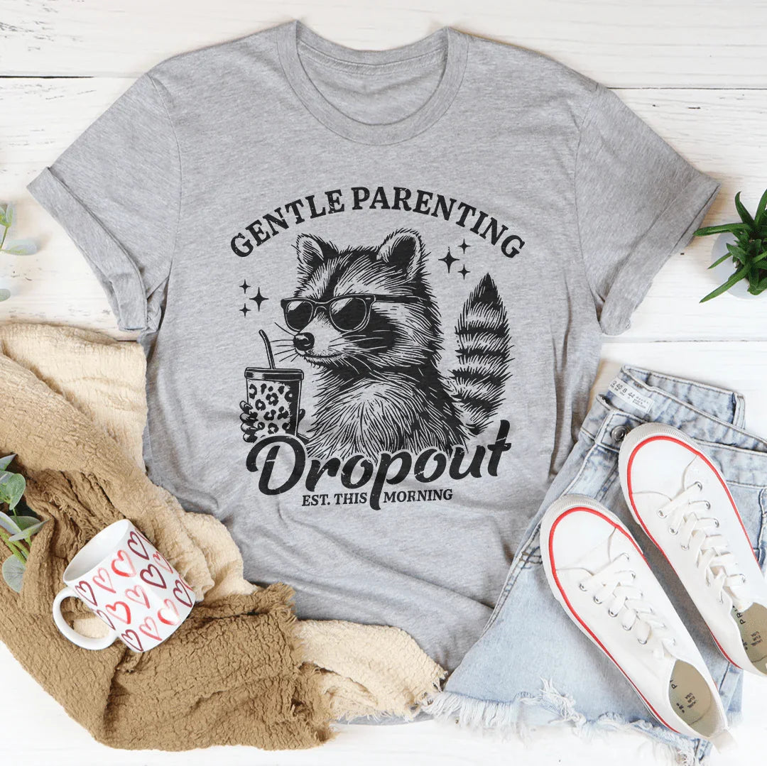 Gentle Parenting Dropout Est This Morning Tee Athletic Heather / S Peachy Sunday T-Shirt