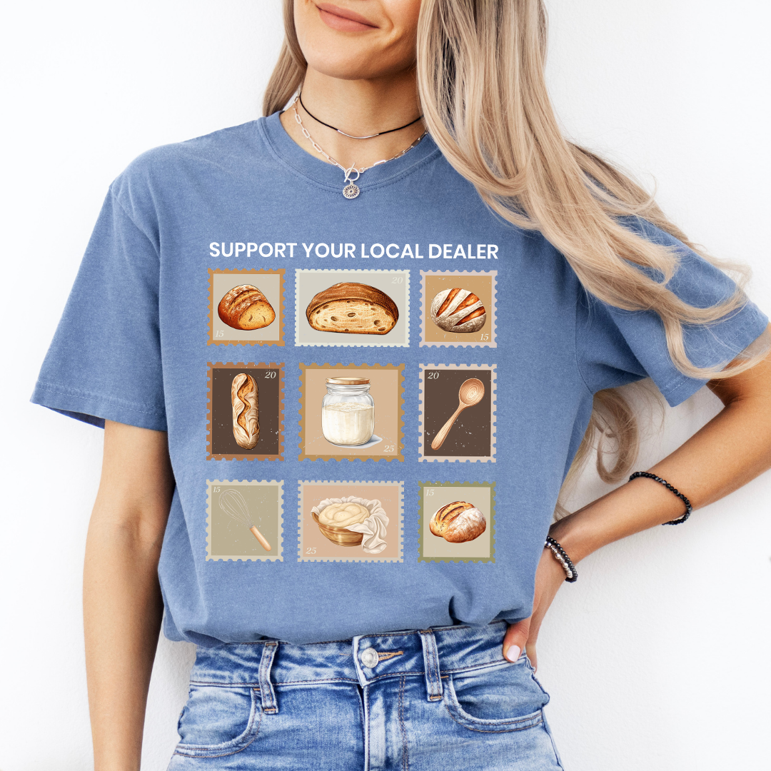 Support Your Locals Dealer Sourdough T-Shirt