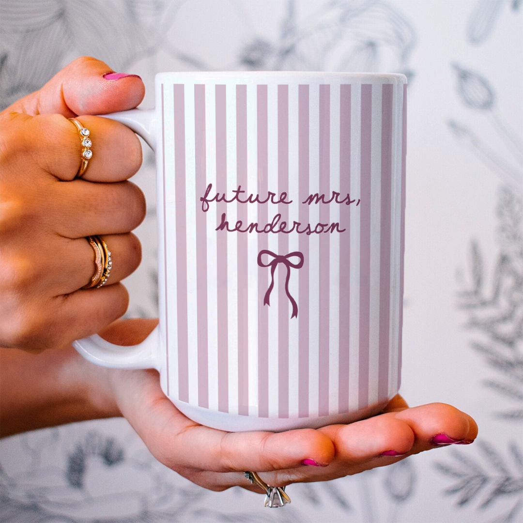 Personalized Future Mrs Mug