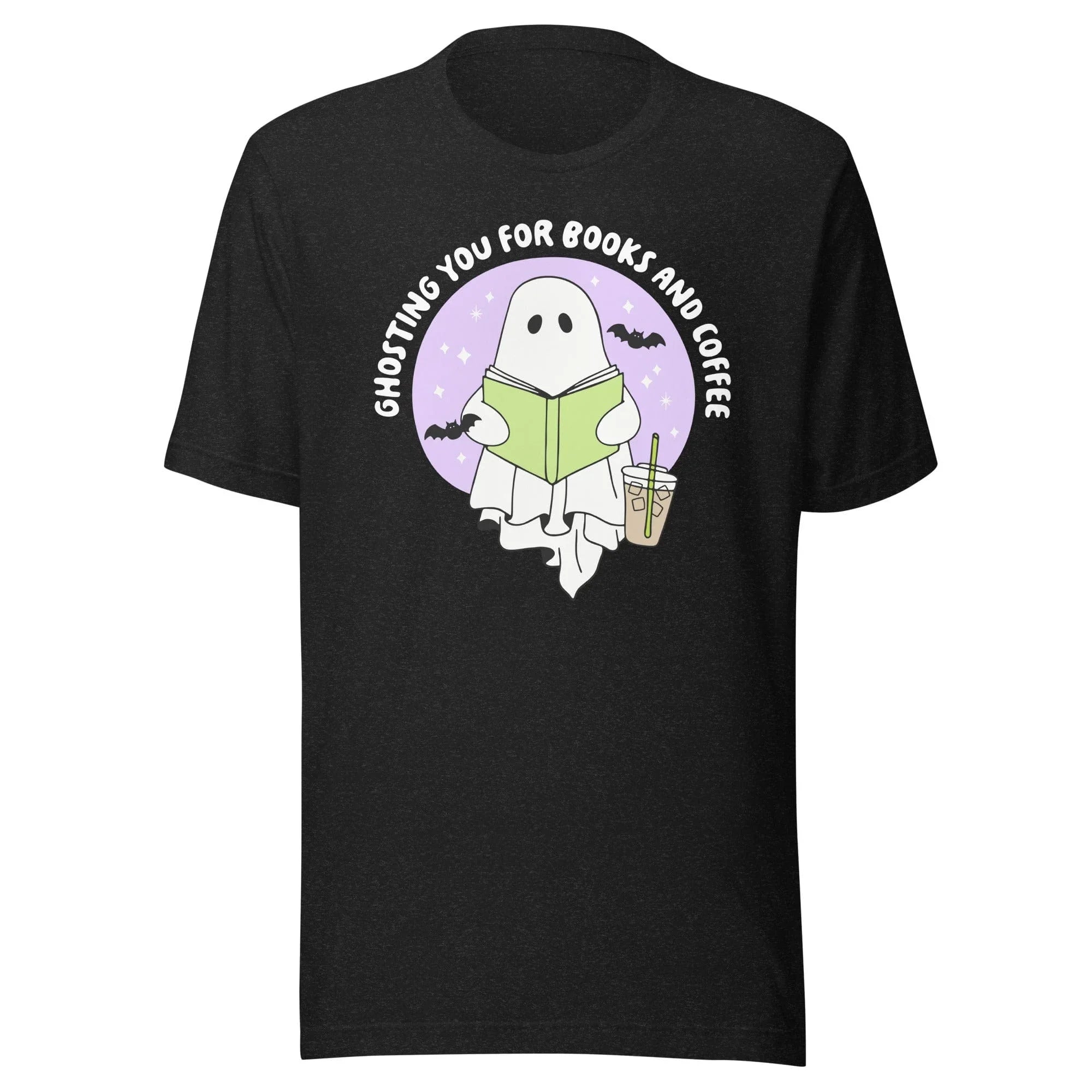 Ghosting You For Books Tee Black Heather / S Peachy Sunday T-Shirt