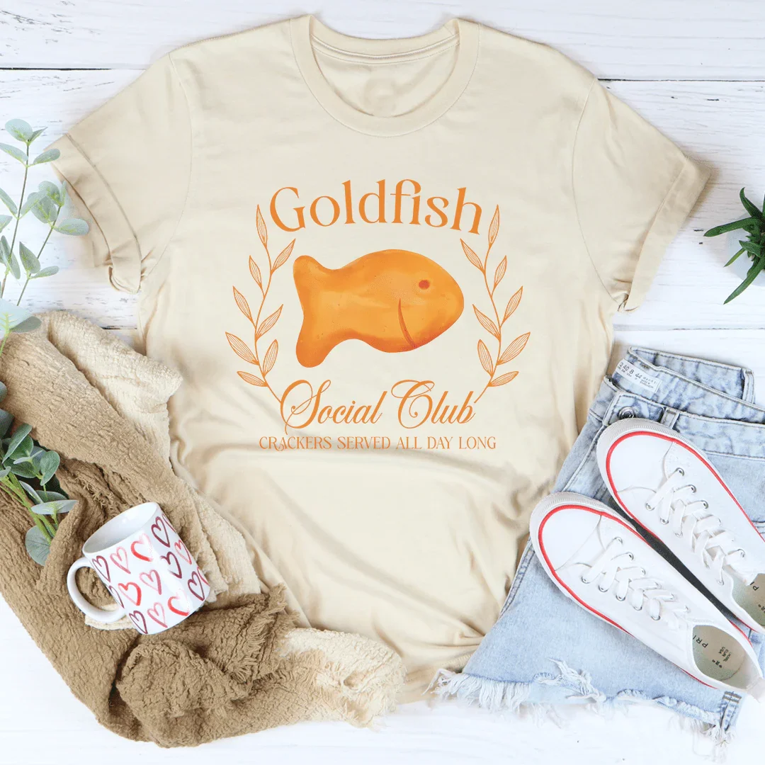 Goldfish social club Tee Soft Cream / S Peachy Sunday T-Shirt