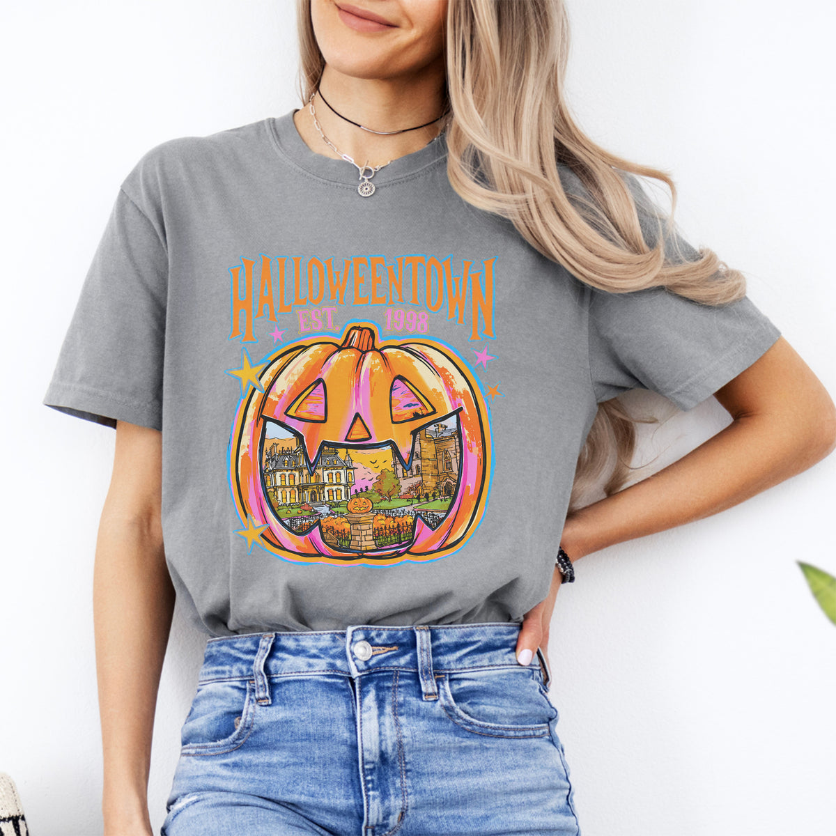 Halloweentown Town Pumpkin Tee