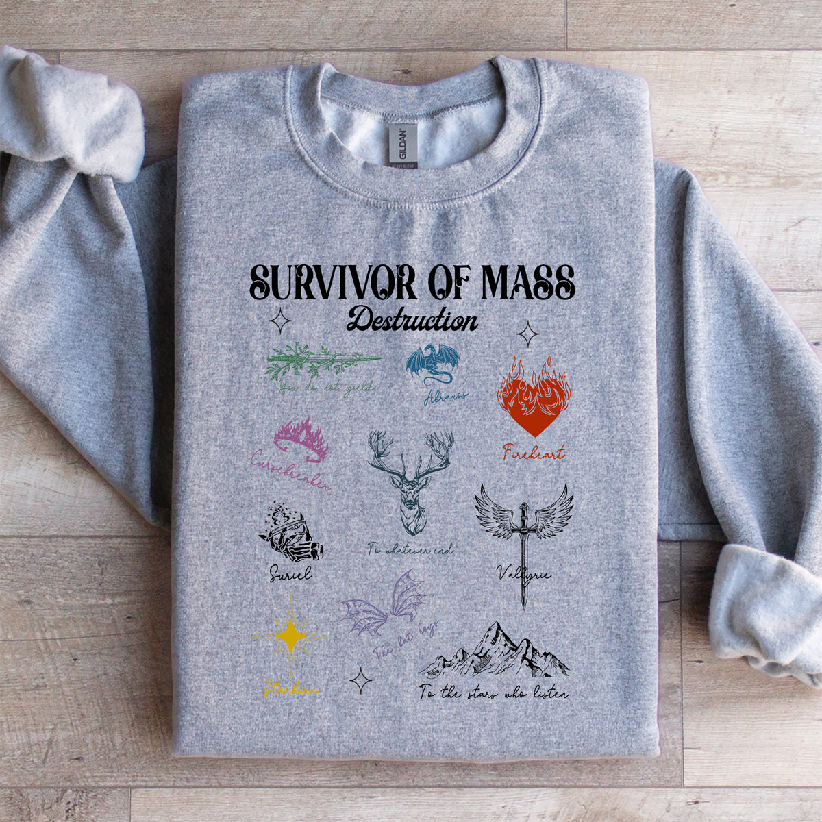Sweatshirt « Survivor de la destruction massive »
