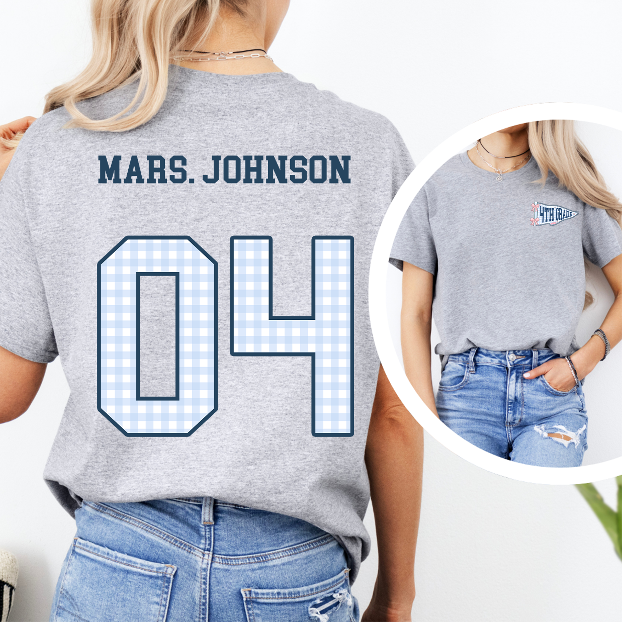 Personalized Teacher Team Shirts