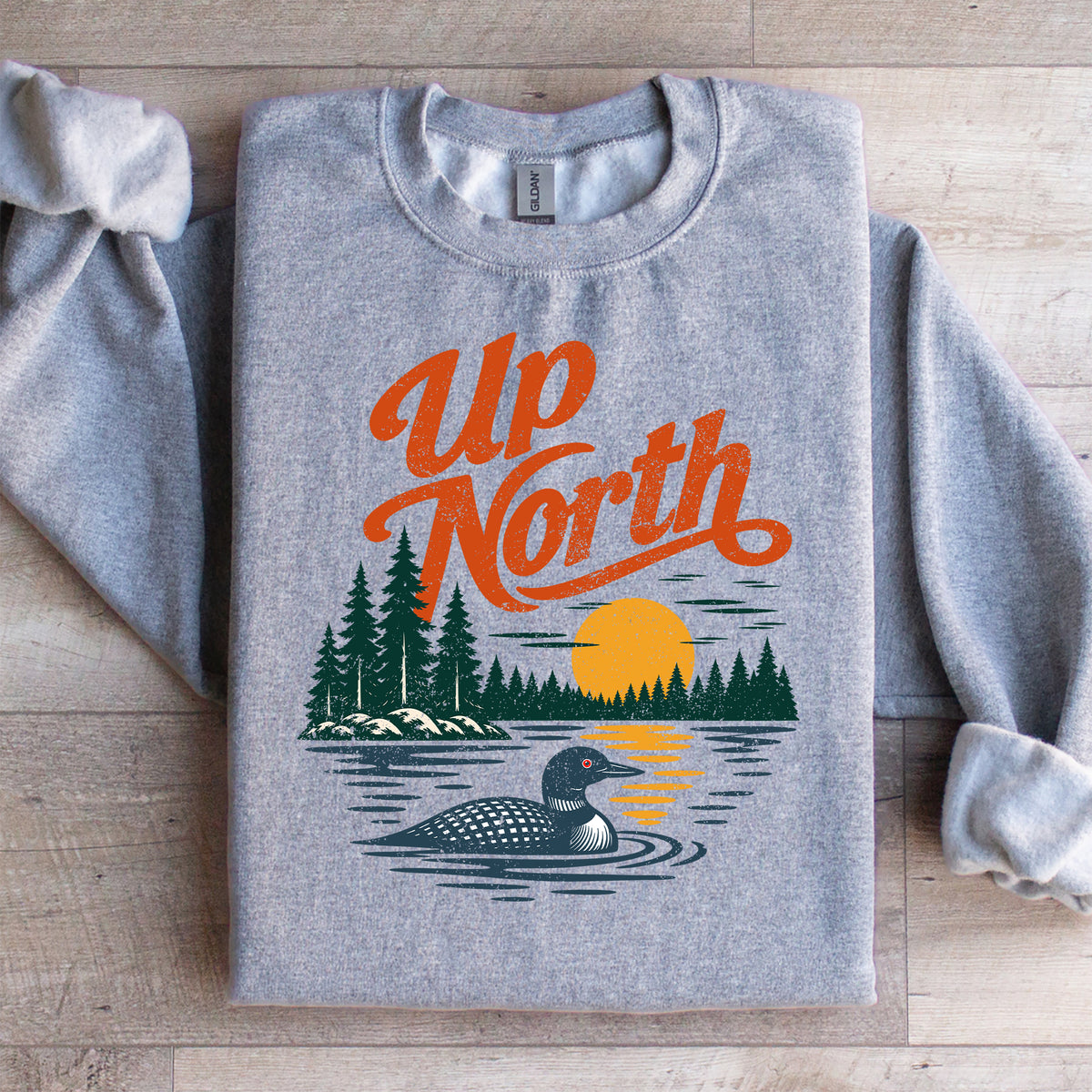 Sweat-shirt « Up North »