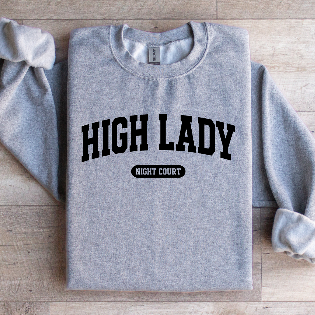 Sweat-shirt « Grande Dame de la Cour de la Nuit »