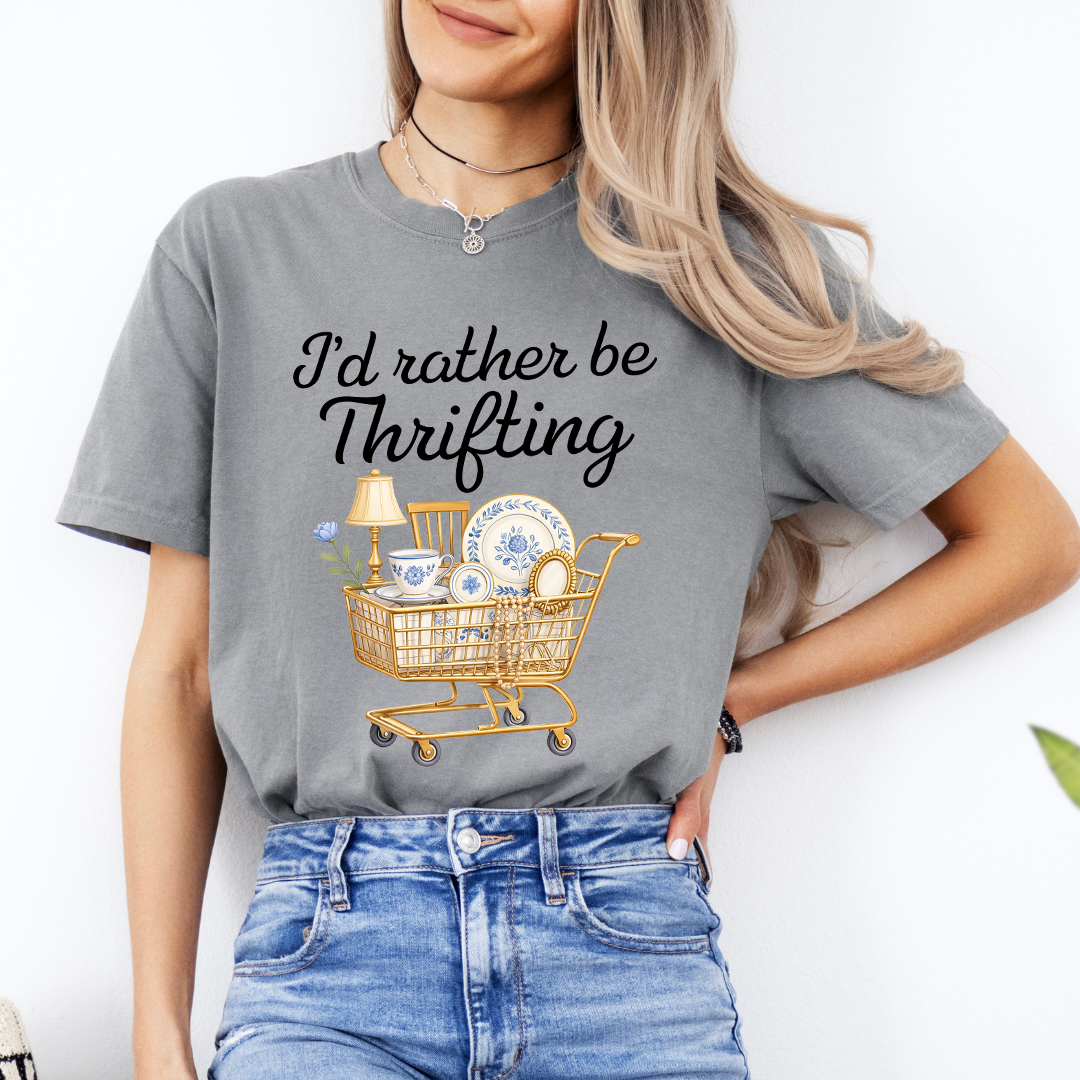 I’d Rather Be Thrifting Tee