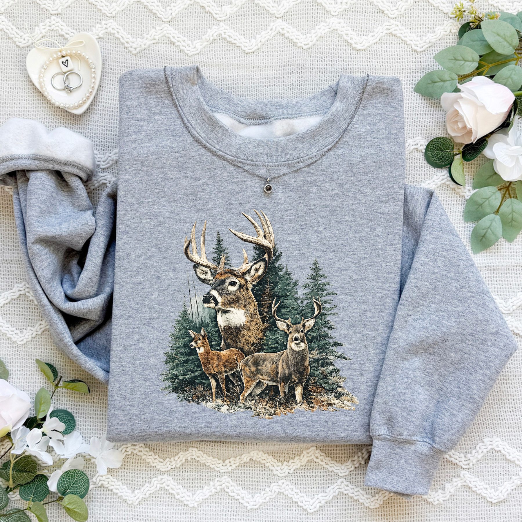 Vintage Deer Sweatshirt