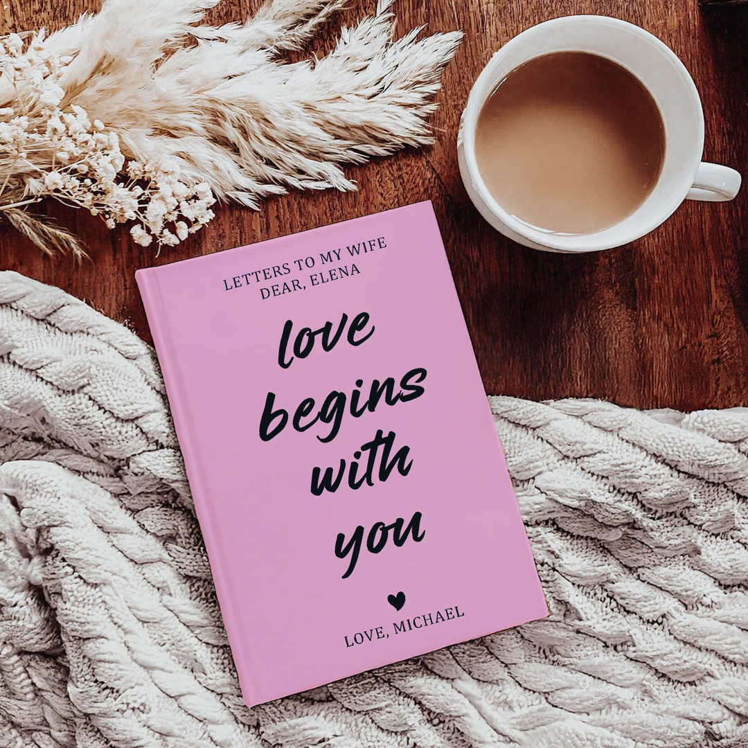 Personalized Letters To My Wife Ist Anniversary Journal