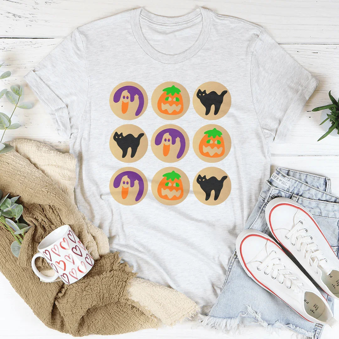 Halloween Cookies Tee Ash / S Peachy Sunday T-Shirt