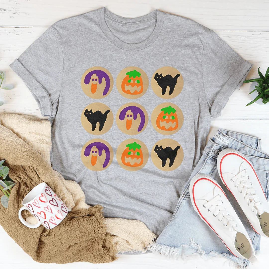 Halloween Cookies Tee Athletic Heather / S Peachy Sunday T-Shirt