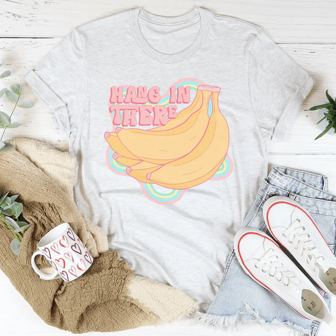 Hang In There Tee Ash / S Peachy Sunday T-Shirt