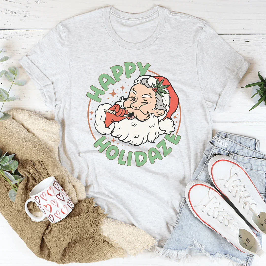Happy Holidaze Tee Peachy Sunday T-Shirt