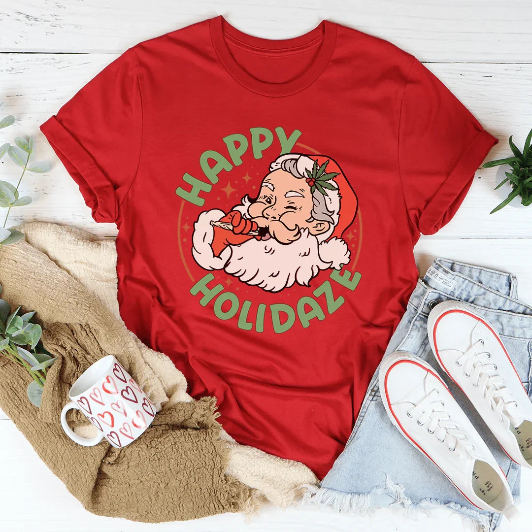 Happy Holidaze Tee Peachy Sunday T-Shirt