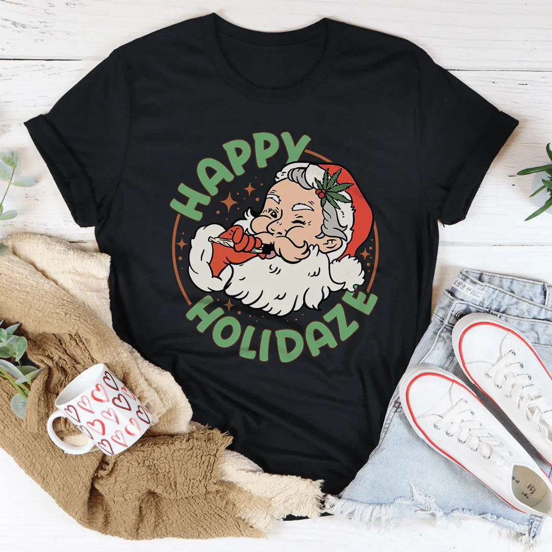 Happy Holidaze Tee Peachy Sunday T-Shirt