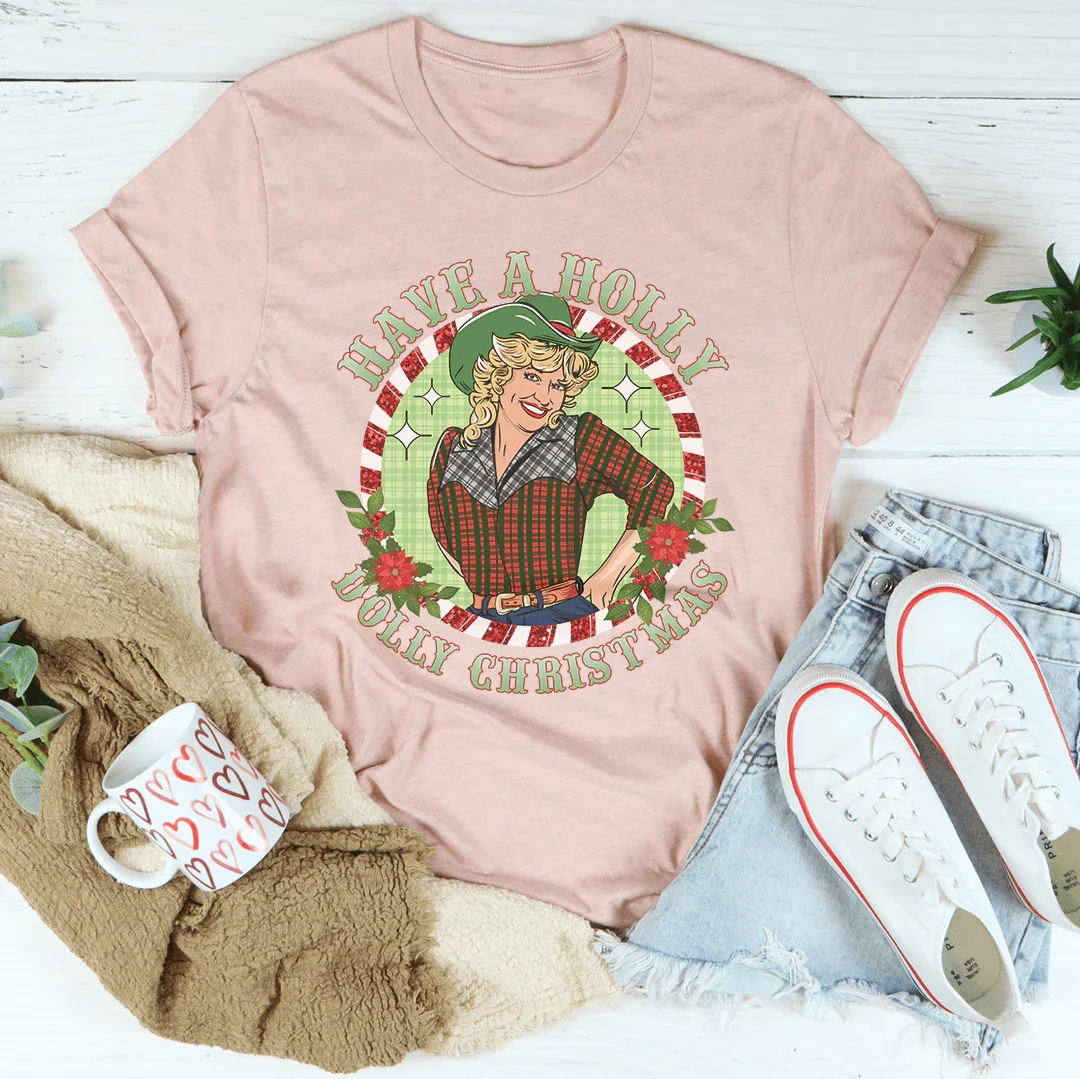 Have A Holly Tee Heather Prism Peach / S Peachy Sunday T-Shirt