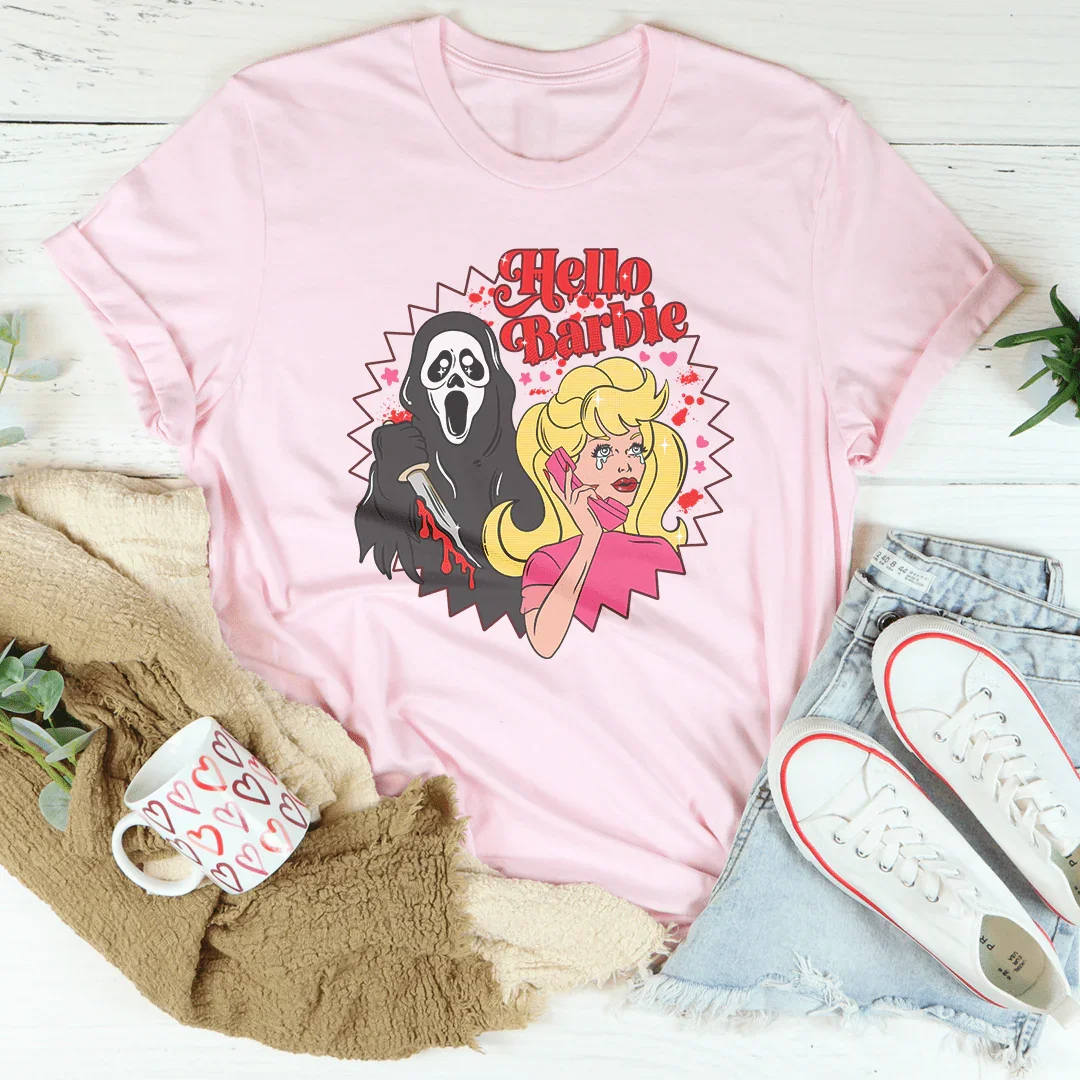 Hello Barbie Tee Pink / S Printify T-Shirt T-Shirt