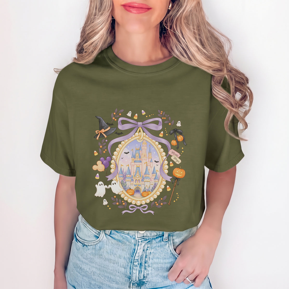 T-shirt d'Halloween rétro Walt Disney World