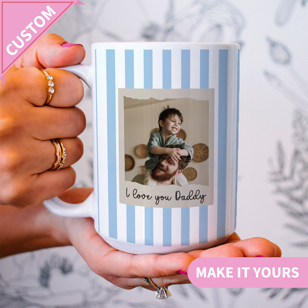 Personalized Photo Mug For Dad Mug