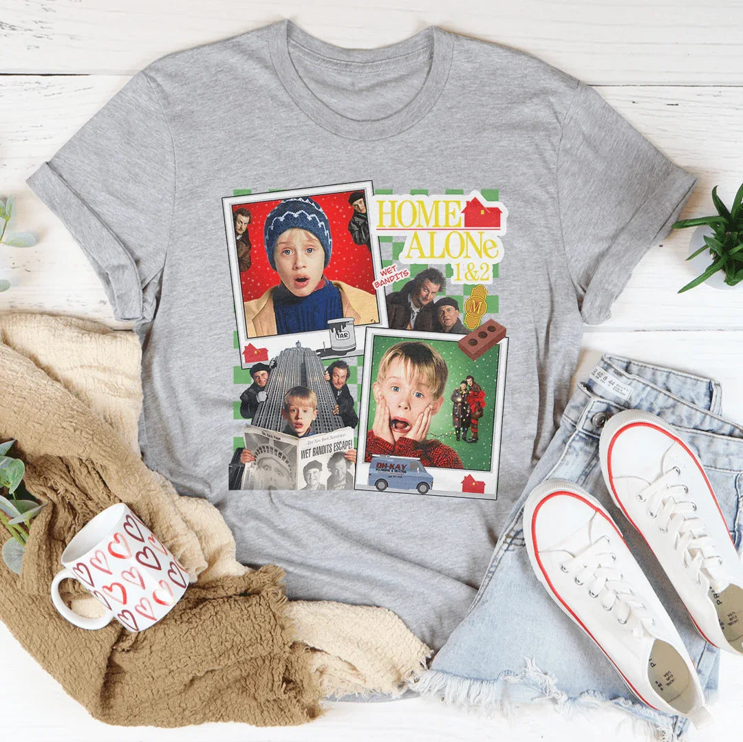 Home Alone Tee Athletic Heather / S Printify T-Shirt T-Shirt