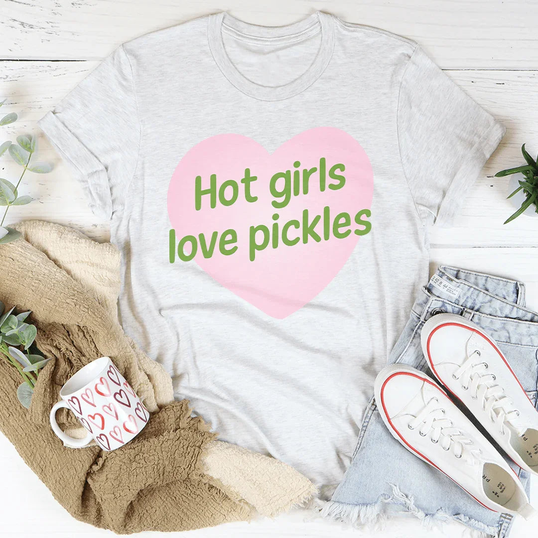Hot girls Love Pickles Tee Ash / S Peachy Sunday T-Shirt