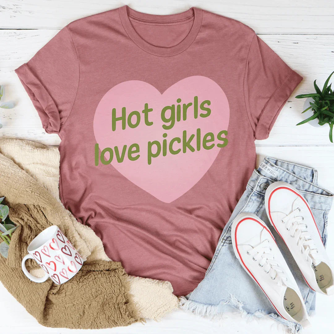 Hot girls Love Pickles Tee Mauve / S Peachy Sunday T-Shirt