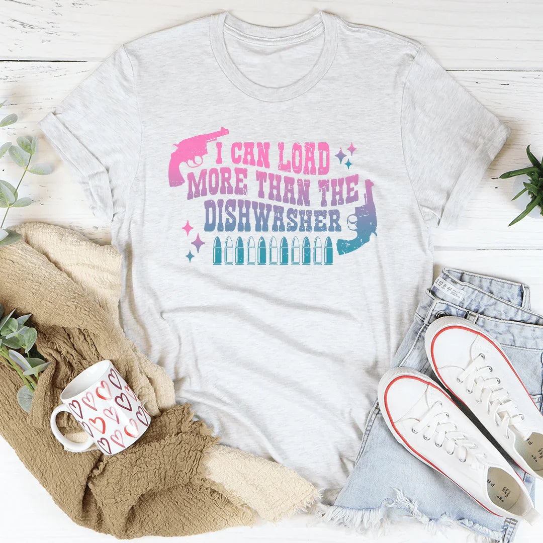 I Can Load Than The Dishwasher Tee Ash / S Peachy Sunday T-Shirt