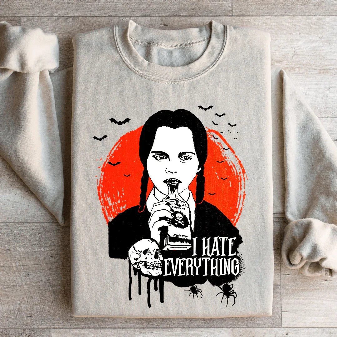I Hate Everything Sweatshirt Sand / S Peachy Sunday T-Shirt