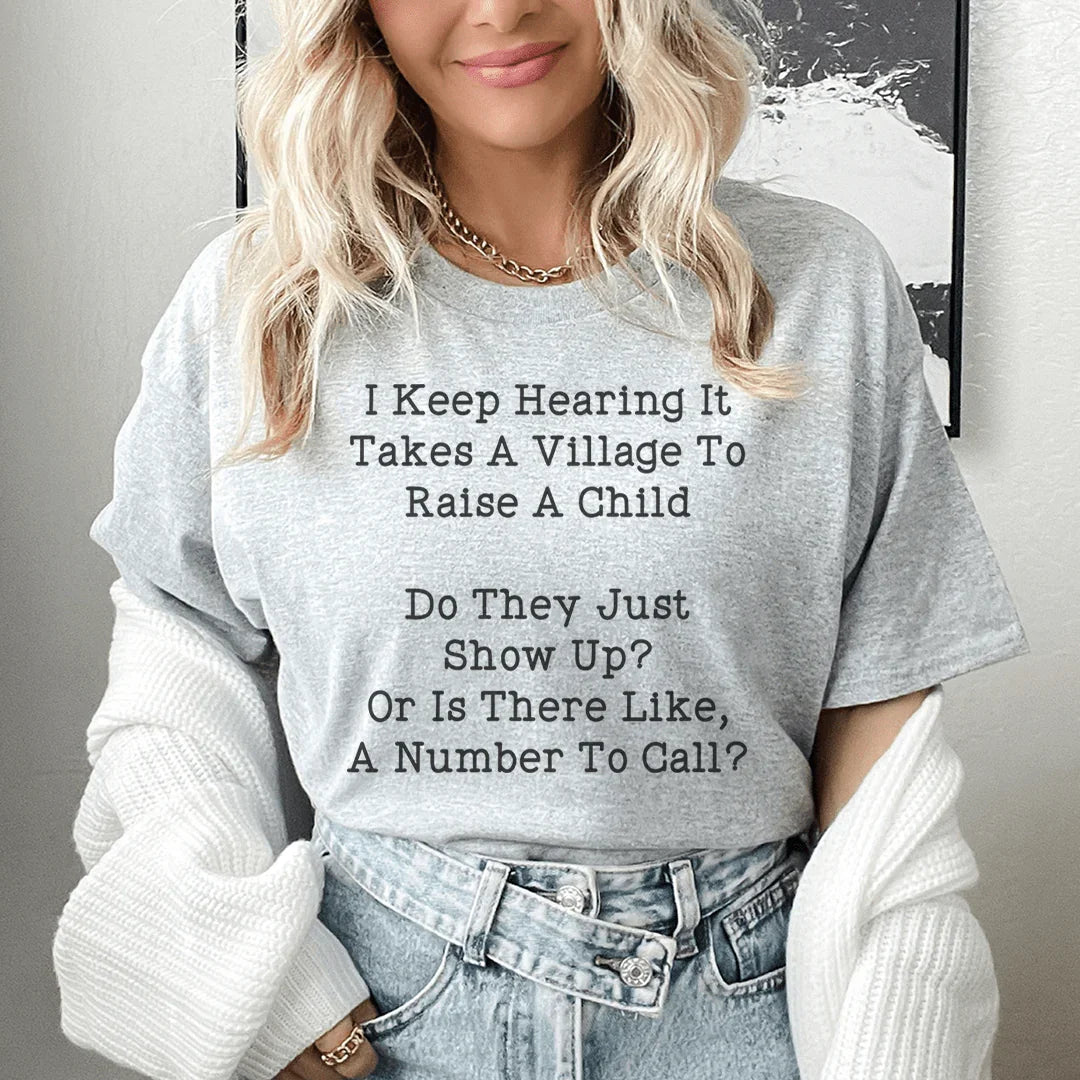 I Keep Hearing It Tee Athletic Heather / S Peachy Sunday T-Shirt