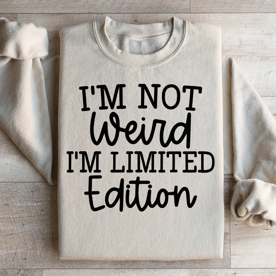 I'm Not Weird Sweatshirt Sand / S Peachy Sunday T-Shirt
