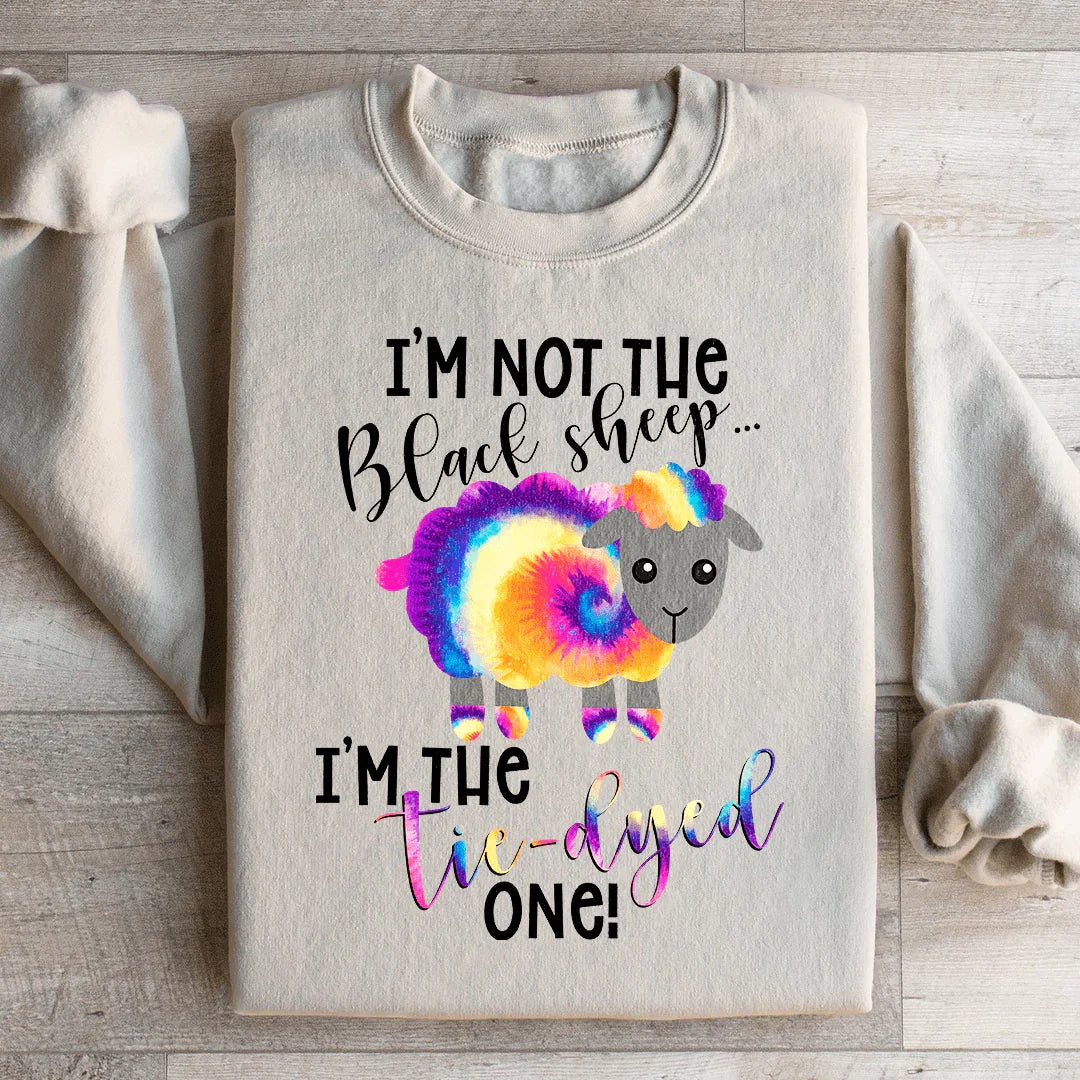I'm The Tie-Dyed Sheep Sweatshirt Sand / S Peachy Sunday T-Shirt