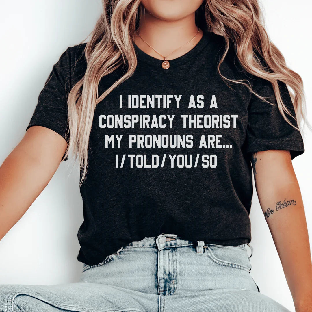 I Told You So Tee Black Heather / S Peachy Sunday T-Shirt