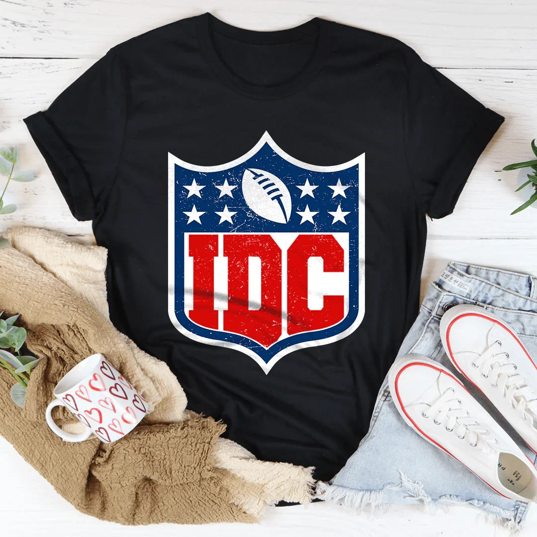 IDC Football Tee Black Heather / S Peachy Sunday T-Shirt